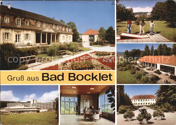 Bad Bocklet Minigolf Kurhaus