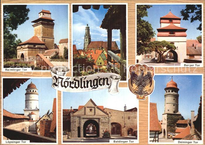 Noerdlingen Berger Tor Reimlinger Tor Loepsinger Tor