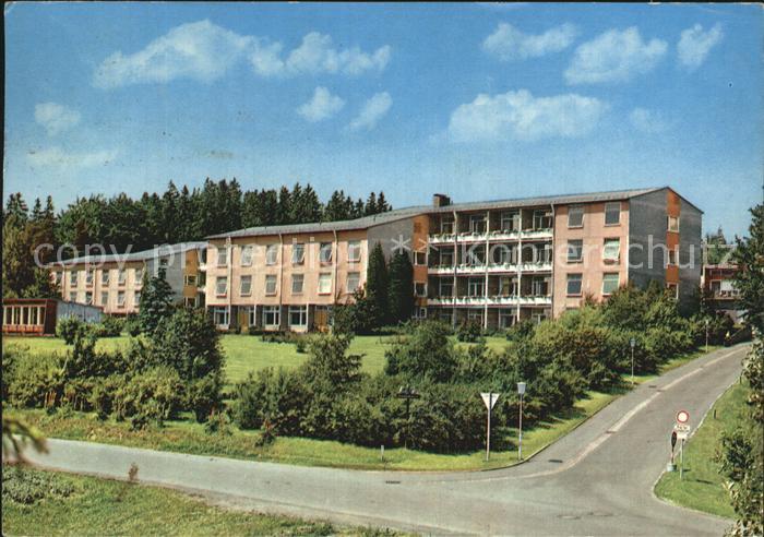 Bad Steben LVA-Sanatorium Frankenwarte