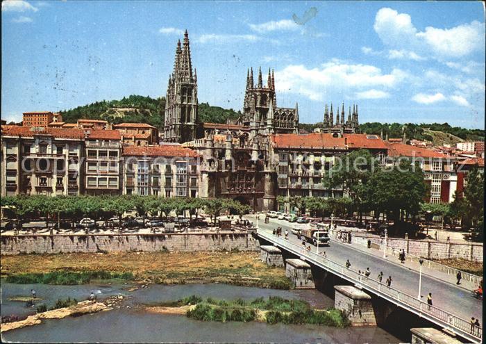 Burgos Puente y Arco de Santa Maria