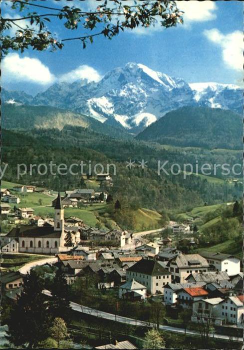 Marktschellenberg mit Hohem Goell und Brett