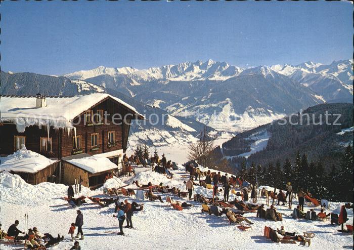 Zell See Sonnalm Skigebiet mit Hohen Tauern
