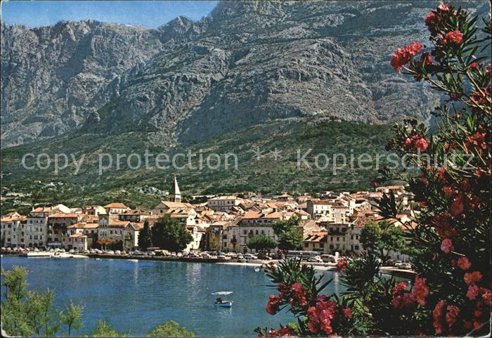 Makarska Dalmatien Partie am Meer