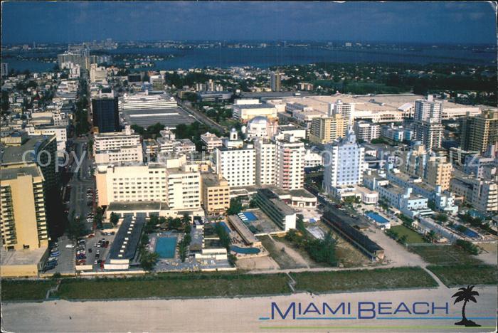 Miami Beach Fliegeraufnahme Skyline