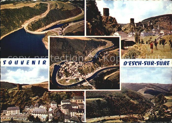 Esch-sur-Sure Fliegeraufnahme