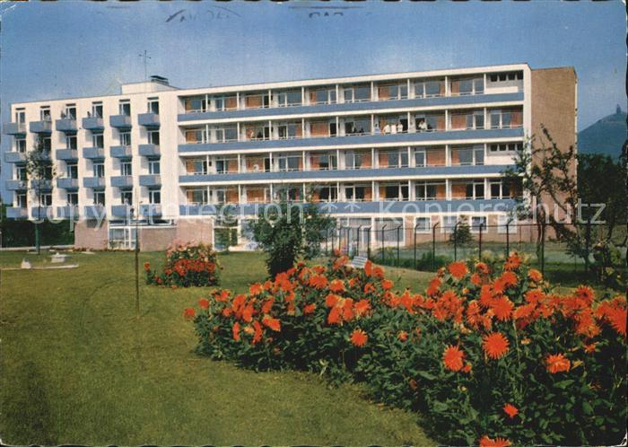 Bad Honnef Kursanatorium mit Drachenfels