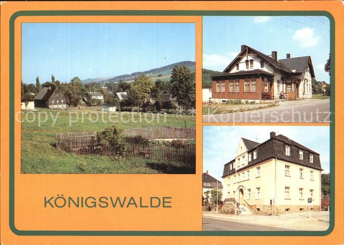 Koenigswalde Erzgebirge Rathaus Restaurant Brettmuehle