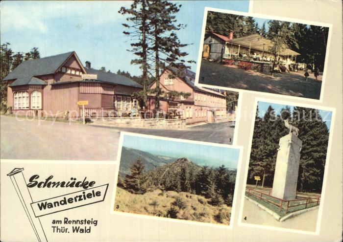 Rennsteig Berggasthaus-Schmuecke Cafe-Lenkgrund