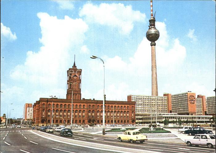 BERLIN  CITY Rathaus Fernsehturm
