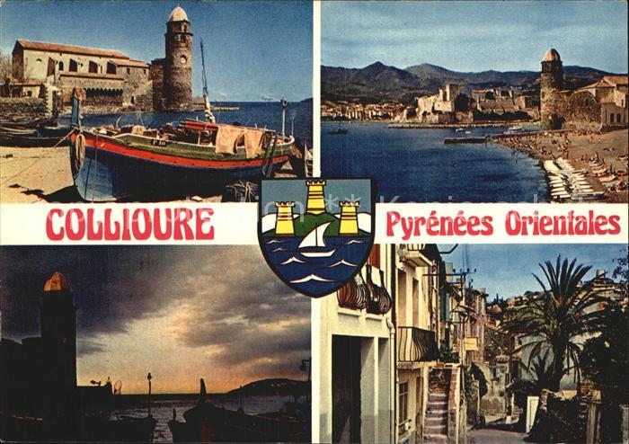 Collioure Strand Pyreness Orientales