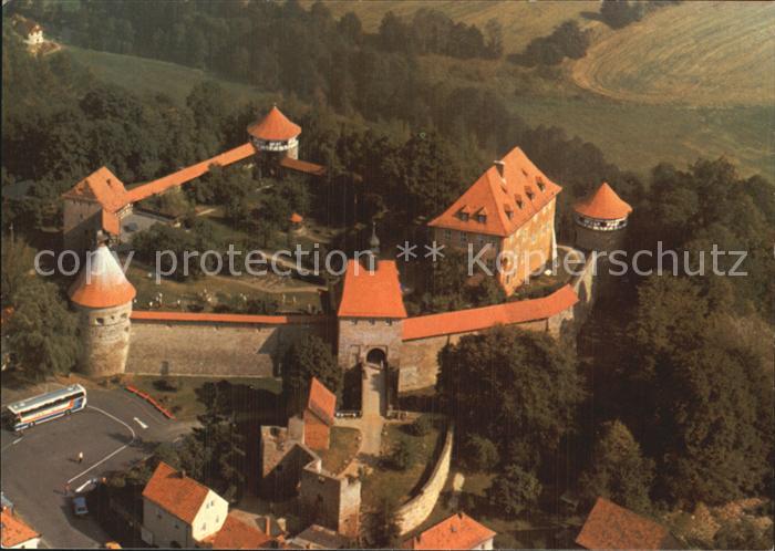 Hohenberg Eger Fliegeraufnahme Burg