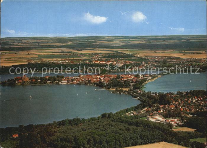 Ratzeburg Schleswig-Holstein Fliegeraufnahme Inselstadt