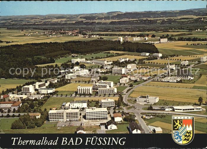 Bad Fuessing Fliegeraufnahme Schwefeltherme