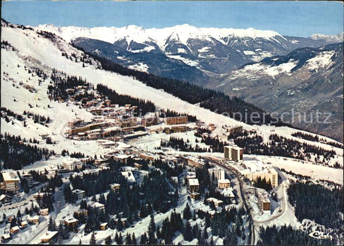 Courchevel Fliegeraufnahme