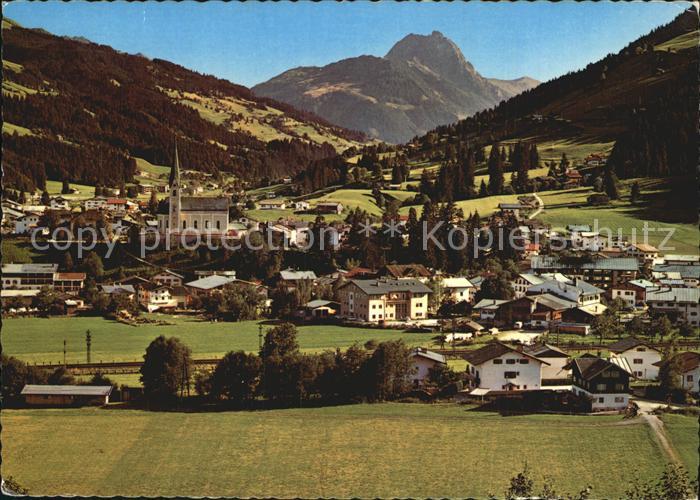 Kirchberg Tirol Fliegeraufnahme mit Grossen Rettenstein
