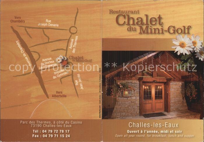 Challes-les-Eaux Restaurant Chalet du Mini-Golf