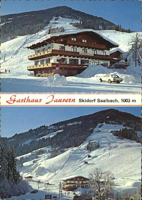 Saalbach-Hinterglemm Gasthaus Jausern Skigebiet