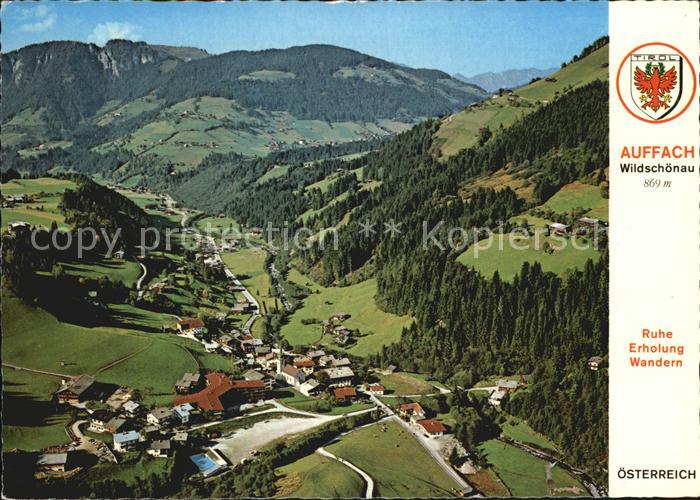 Auffach Fliegeraufnahme mit Muehltal und Kundler Klamm
