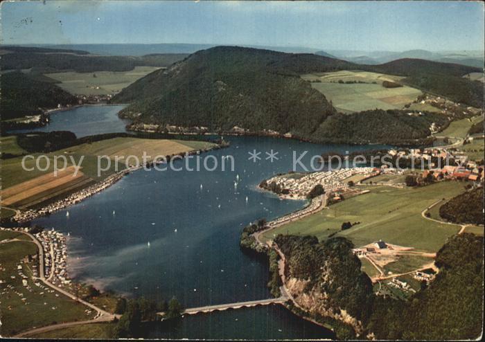 Diemelsee Fliegeraufnahme Diemeltalsperre