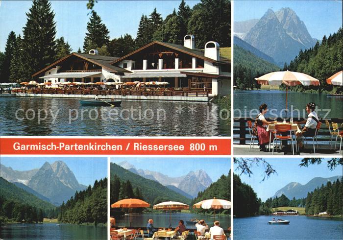 GARMISCH-PARTENKIRCHEN Bayern Riessersee Restaurant am See