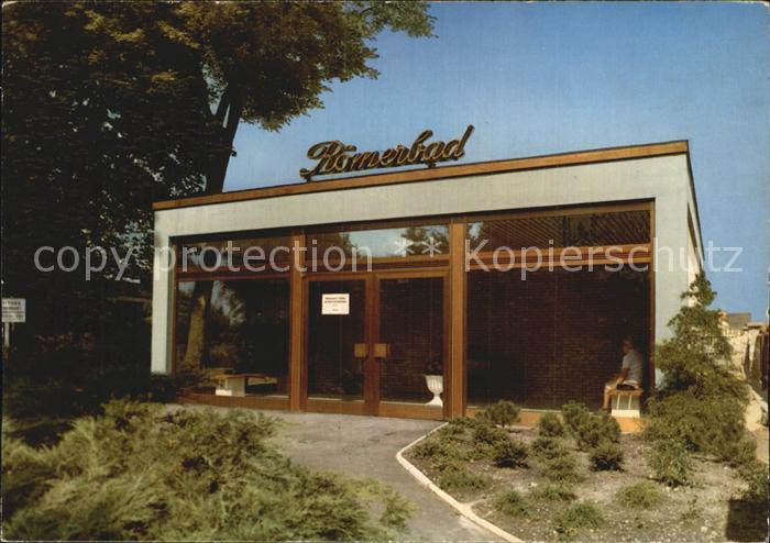 Bad Goegging Roemerbad Neuer Roemerbrunnen