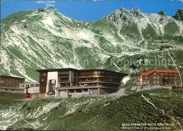 Oberstdorf Nebelhornbahn Hotel Hoefatsblick