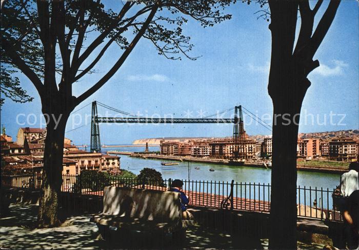 Portugalete Suspension Bridge of Biscay