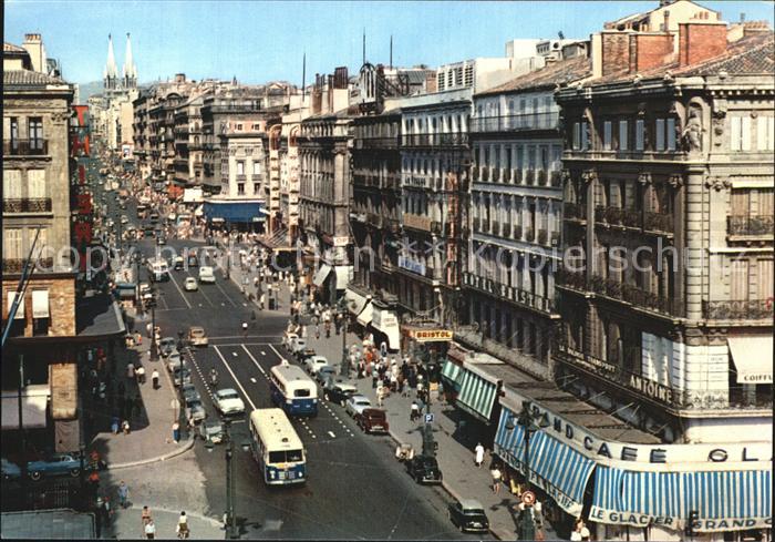 Marseille Bouches-du-Rhone La Canebiere