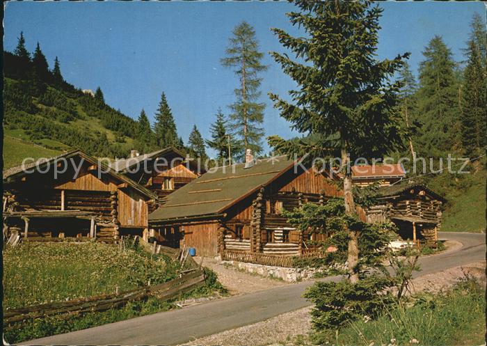 Pfafflar bei Boden im Lechtal aelteste Hoehensiedlung im Tirol