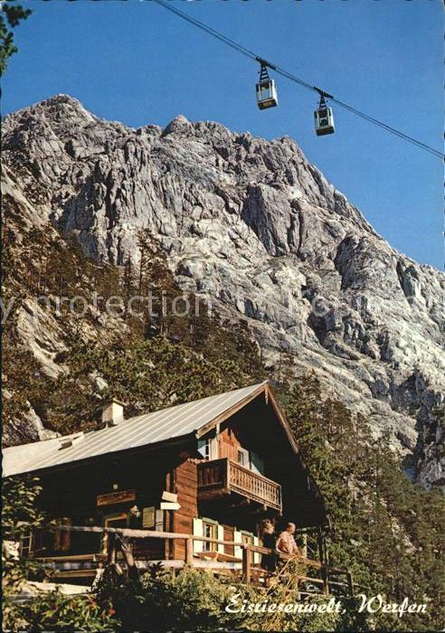Werfen Salzburg Rasthuette Wimmer Seilbahn