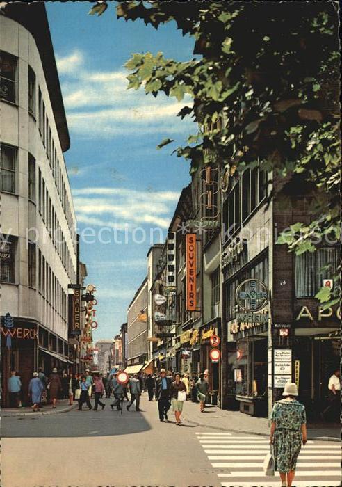 Koeln Rhein Hohe Strasse