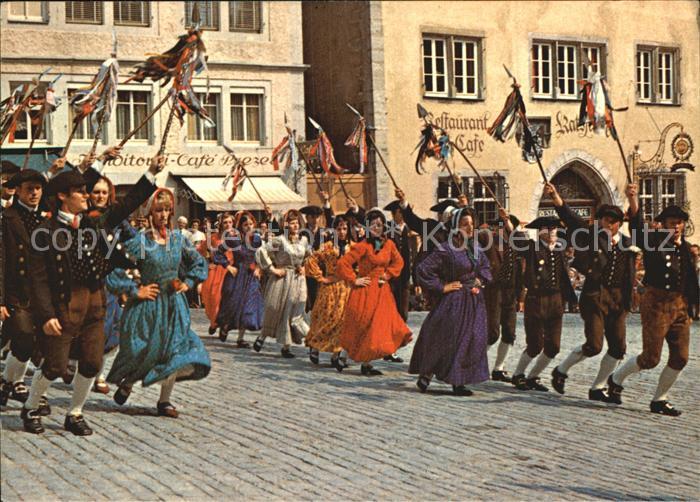 Rothenburg Tauber Festspiel Schaefertanz