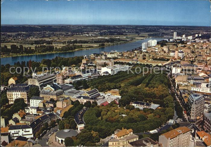 Vichy Allier Fliegeraufnahme