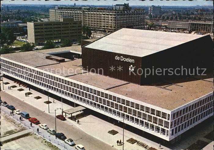 Rotterdam De Doelen Fliegeraufnahme