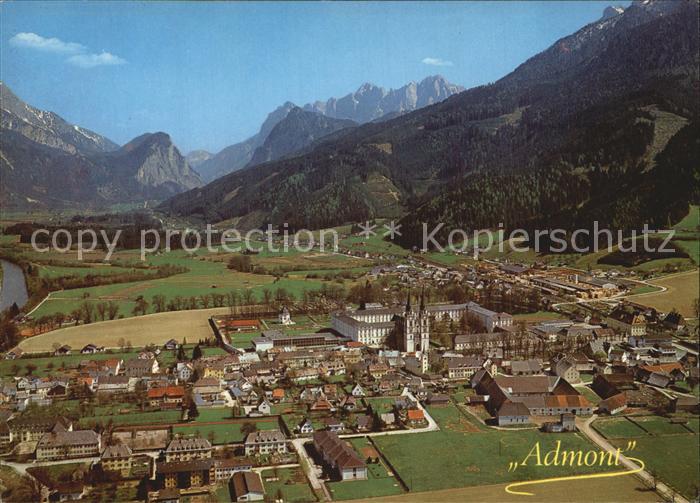 Admont Steiermark Fliegeraufnahme