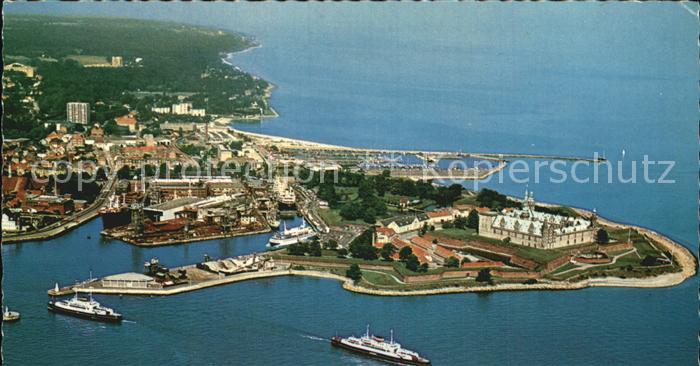 Helsinger Fliegeraufnahme Kronborg Slot