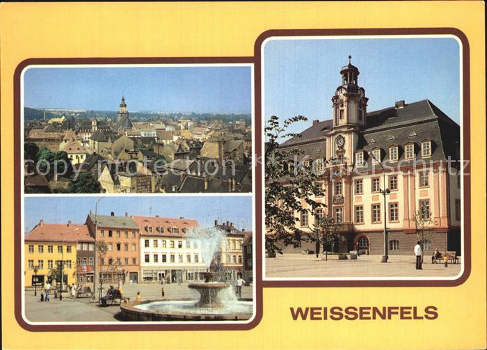 Weissenfels Saale Karl-Marx-Platz Rathaus