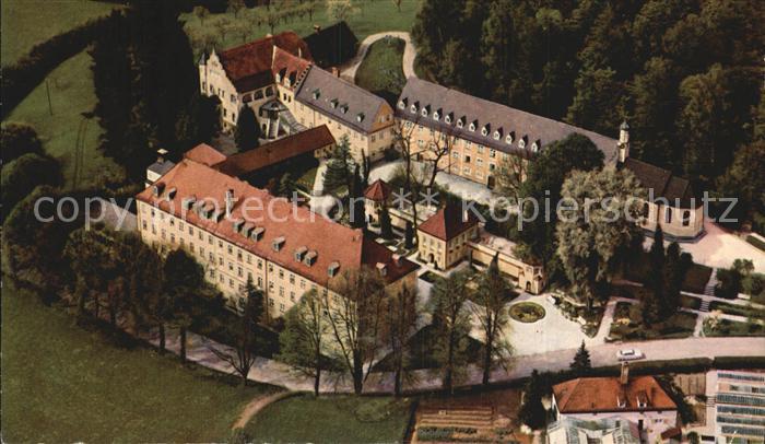 Krumbad Fliegeraufnahme Sanatorium