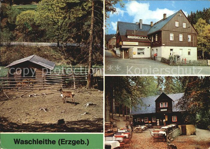 Waschleithe Tierpark Restaurants Osterlamm und Koehlerhuette