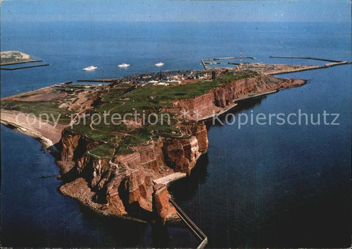 HELGOLAND Insel Schleswig-Holstein Fliegeraufnahme