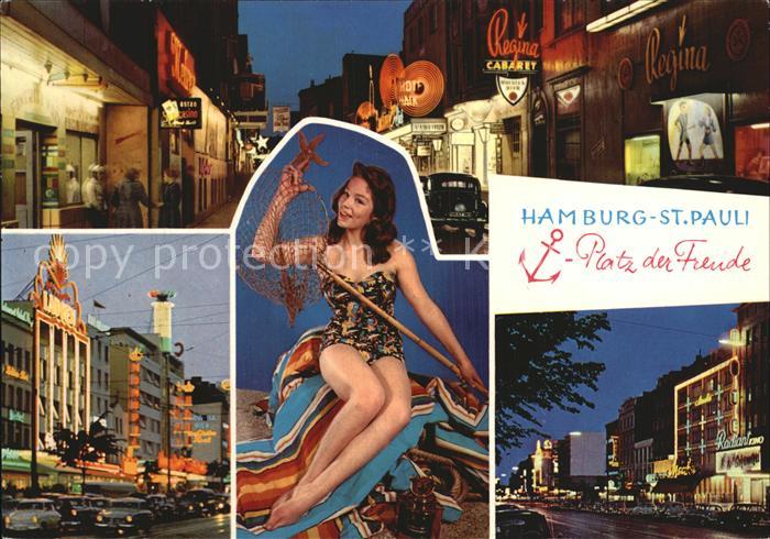 St Pauli Platz der Freude Nachtaufnahme