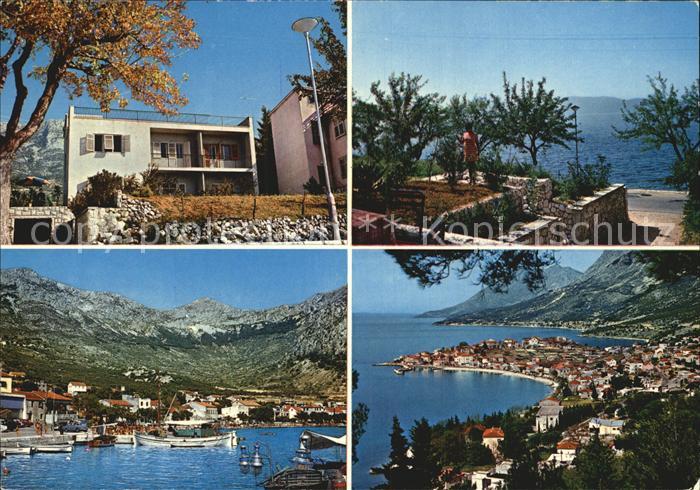 Gradac Pension Blue Night Hafen Kueste