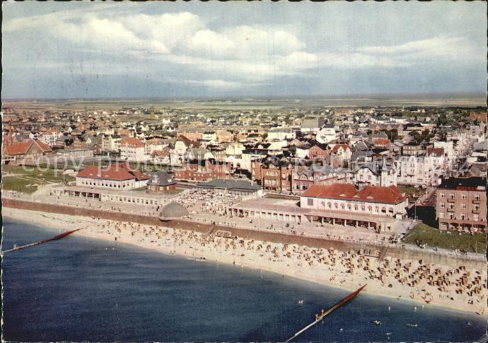 Westerland Sylt Nordseeheilbad Fliegeraufnahme