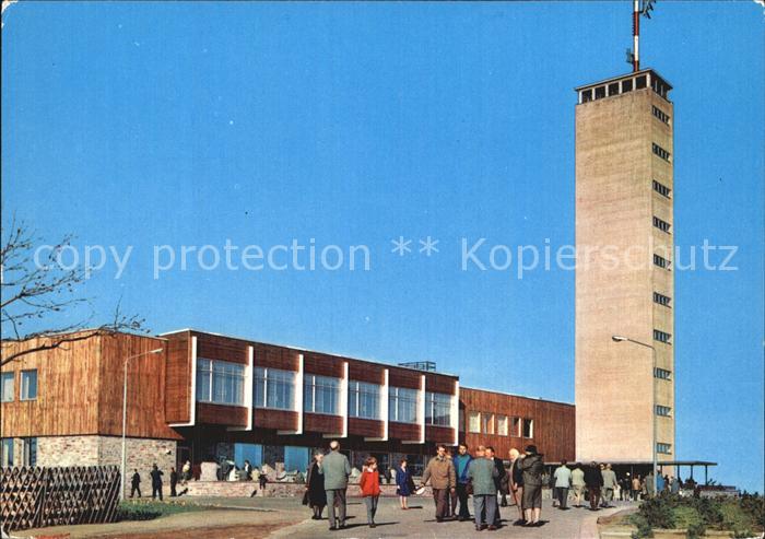 Oberwiesenthal Erzgebirge HOG Fichtelberghaus mit Aussichtsturm