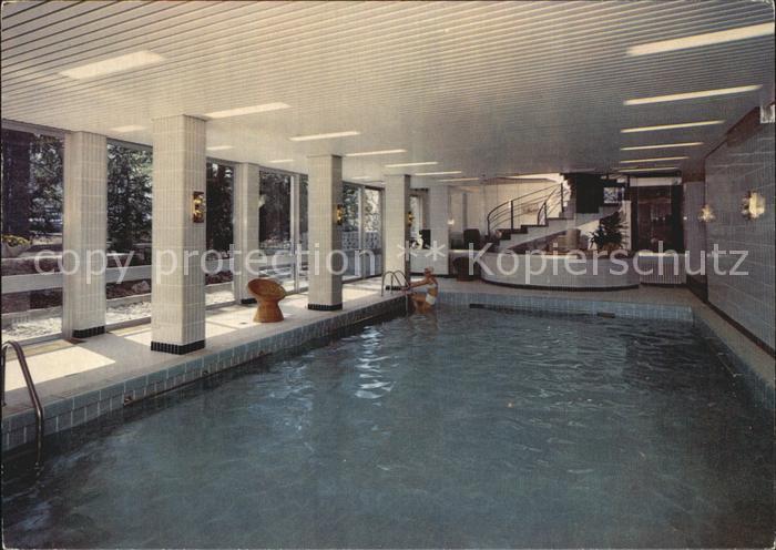 Bad Kissingen Sanatorium Sanitaetsrat Dr K Uibeleisen Hallenbad