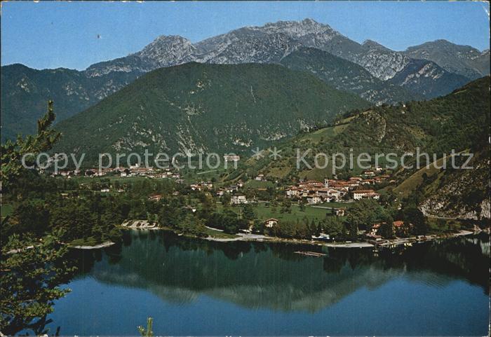Pieve di Ledro Lago di Ledro con Monte Cadria