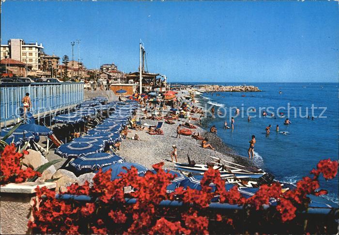 Bordighera Spiaggia Strand
