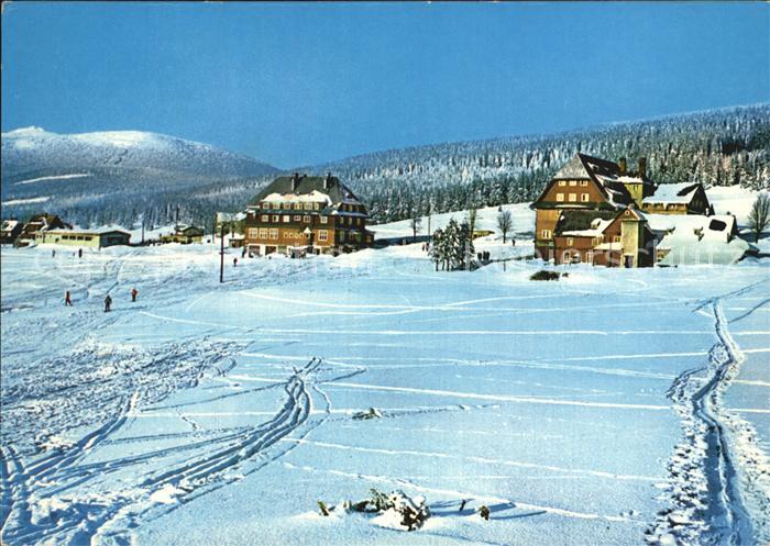 Mala Upa Zotavovna ROH Druzba Krkonose Winterpanorama Riesengebirge