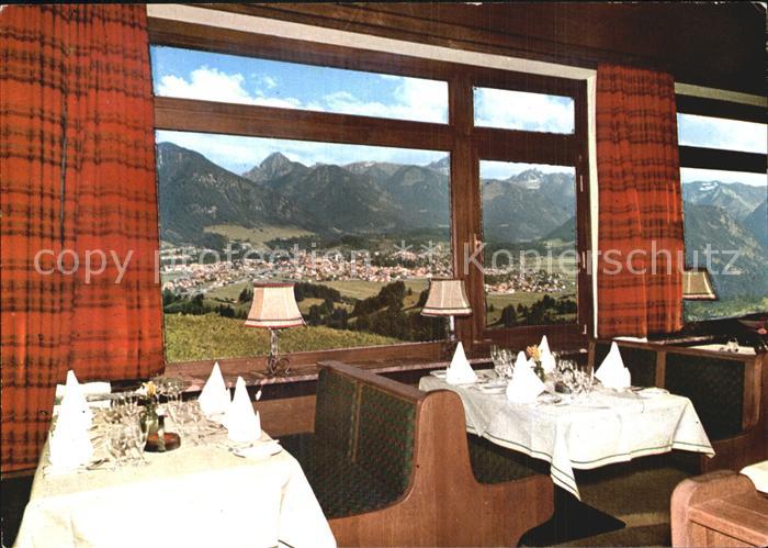 Oberstdorf Kurhotel Adula Restaurant Allgaeuer Alpen