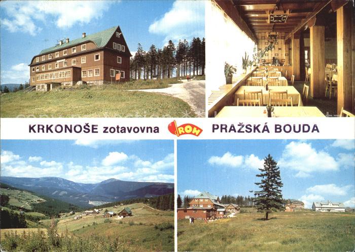 Cerny Dul Schwarzenthal Zotavovna ROH Prazska Bouda Krkonose Riesengebirge